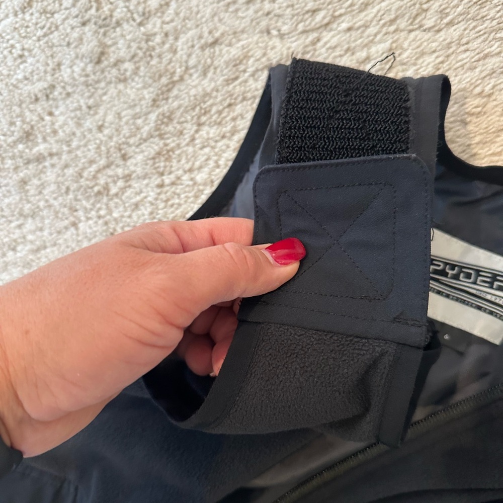 Spyder Black Snow Bib Pants - Picture 3 of 3